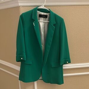 Zara blazer green size medium m